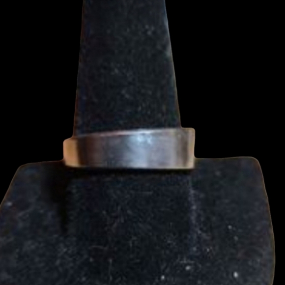 Vintage Size 10.5 Boho Spoon Ring Hand Forged by Me - Picture 2 of 3